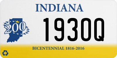 IN license plate 193OQ