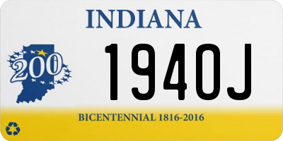 IN license plate 194OJ