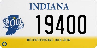 IN license plate 194OO