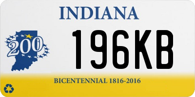IN license plate 196KB
