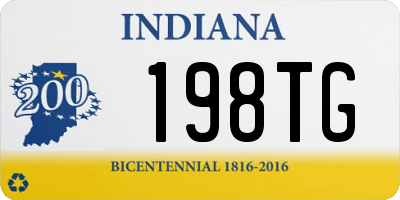 IN license plate 198TG