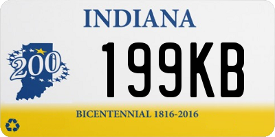 IN license plate 199KB