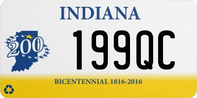 IN license plate 199QC