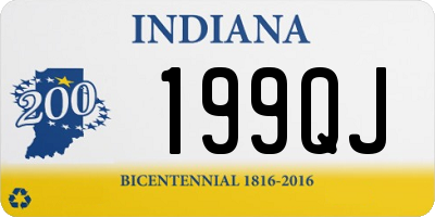 IN license plate 199QJ