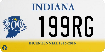 IN license plate 199RG