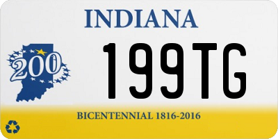 IN license plate 199TG