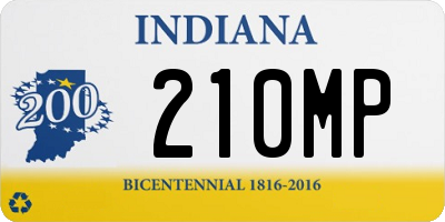 IN license plate 210MP