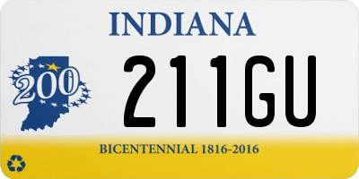 IN license plate 211GU