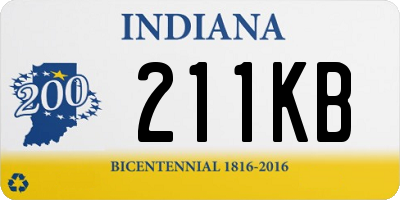 IN license plate 211KB
