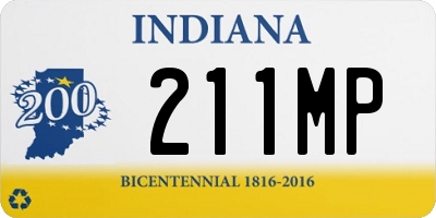 IN license plate 211MP