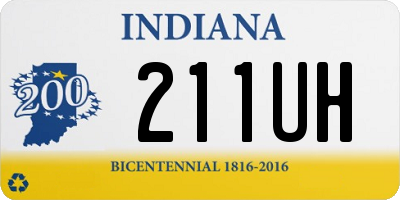 IN license plate 211UH