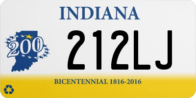 IN license plate 212LJ