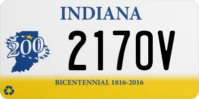 IN license plate 217OV