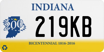 IN license plate 219KB