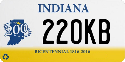 IN license plate 220KB