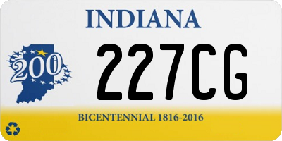 IN license plate 227CG