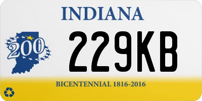 IN license plate 229KB