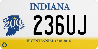 IN license plate 236UJ