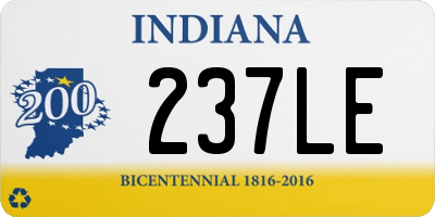 IN license plate 237LE