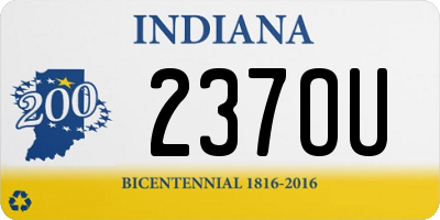 IN license plate 237OU