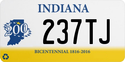 IN license plate 237TJ