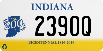 IN license plate 239OQ