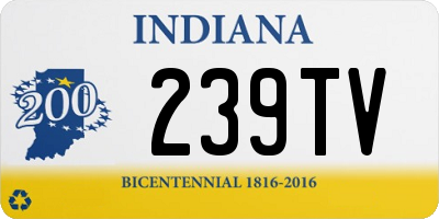 IN license plate 239TV