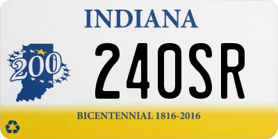 IN license plate 240SR