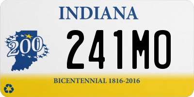 IN license plate 241MO