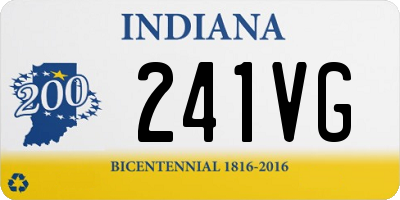 IN license plate 241VG