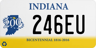 IN license plate 246EU