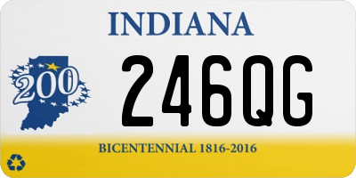 IN license plate 246QG