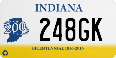 IN license plate 248GK