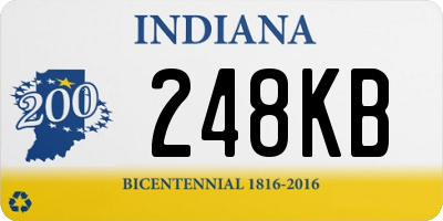 IN license plate 248KB