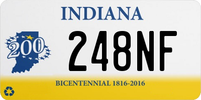 IN license plate 248NF