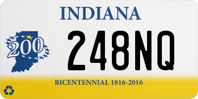 IN license plate 248NQ