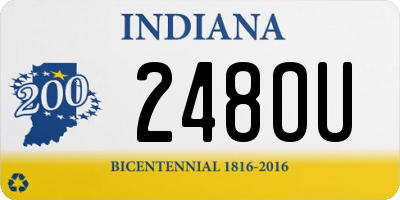 IN license plate 248OU