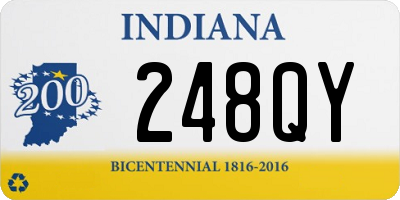IN license plate 248QY