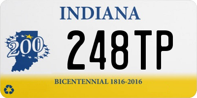 IN license plate 248TP