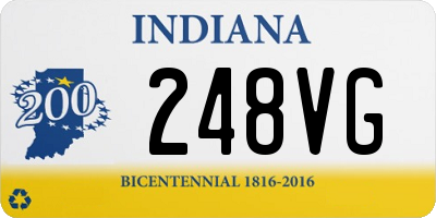 IN license plate 248VG