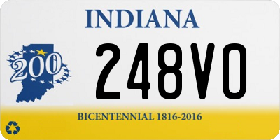 IN license plate 248VO