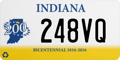 IN license plate 248VQ