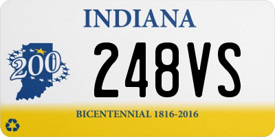 IN license plate 248VS