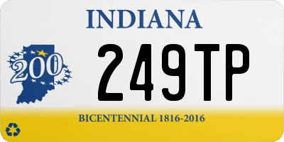 IN license plate 249TP