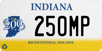 IN license plate 250MP