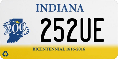 IN license plate 252UE