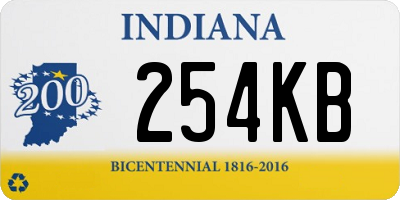 IN license plate 254KB