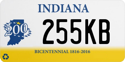 IN license plate 255KB