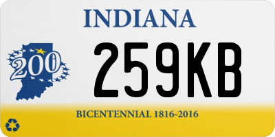 IN license plate 259KB