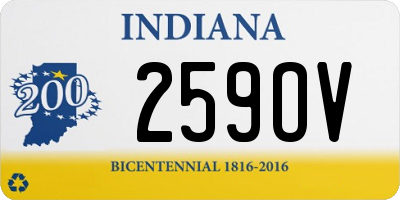 IN license plate 259OV